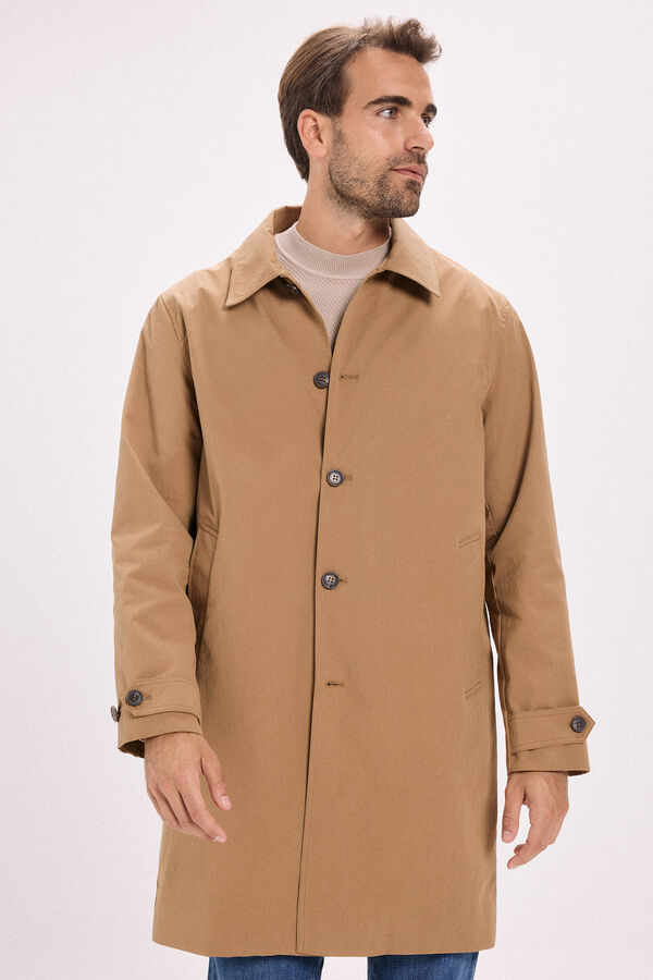 Jack & Jones Cazadora regular fit waterproof Marr&oacute;n