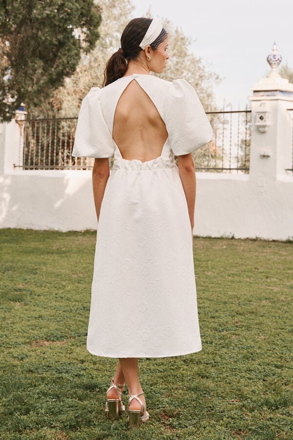 Pol&iacute;n Et Moi Vestido de novia Camelia Blanco