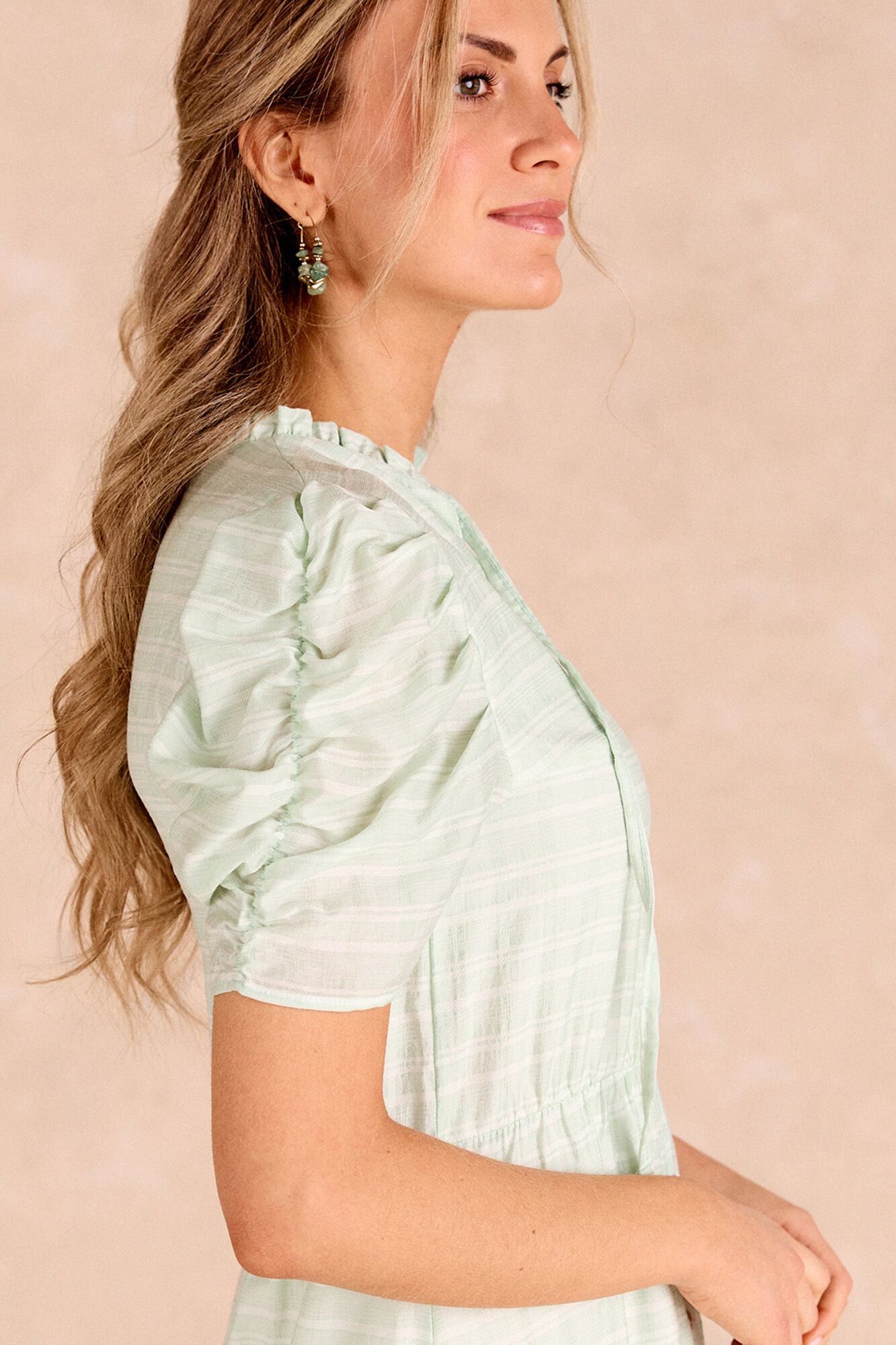 Pol&iacute;n Et Moi Vestido menta