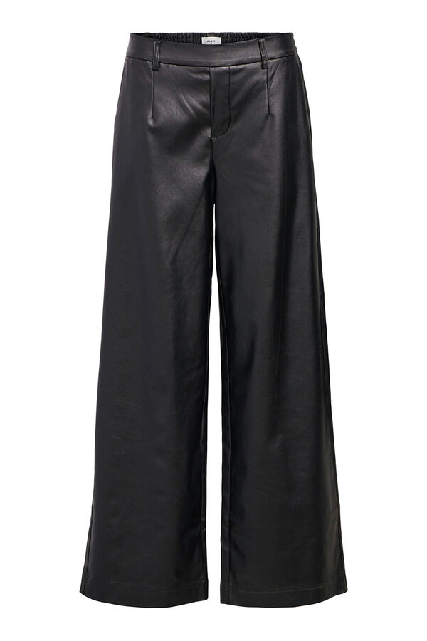 Object Cal&ccedil;a de couro sint&eacute;tico Preto
