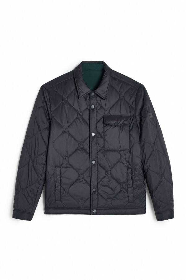 OOTO Blusão reversível Verde