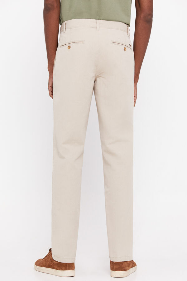 Cortefiel Cal&ccedil;as chino regular fit Tostado