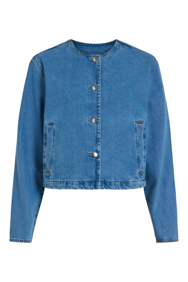 Vila Chaqueta vaquera abotonada Azul