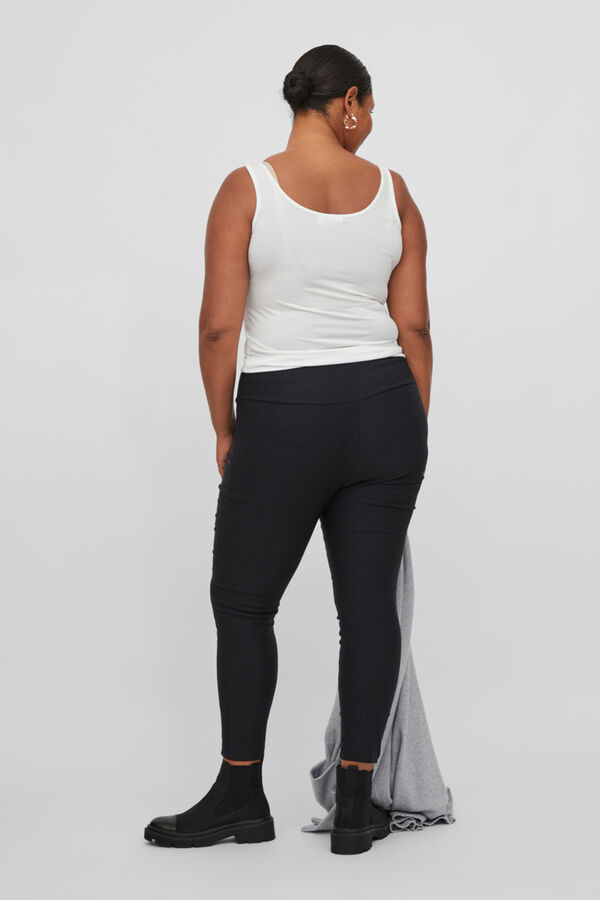 Cortefiel Leggings cintura subida Evoked by Vila Preto