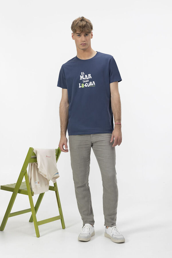 elPulpo Camiseta The Sea Everything Lo-cure Azul