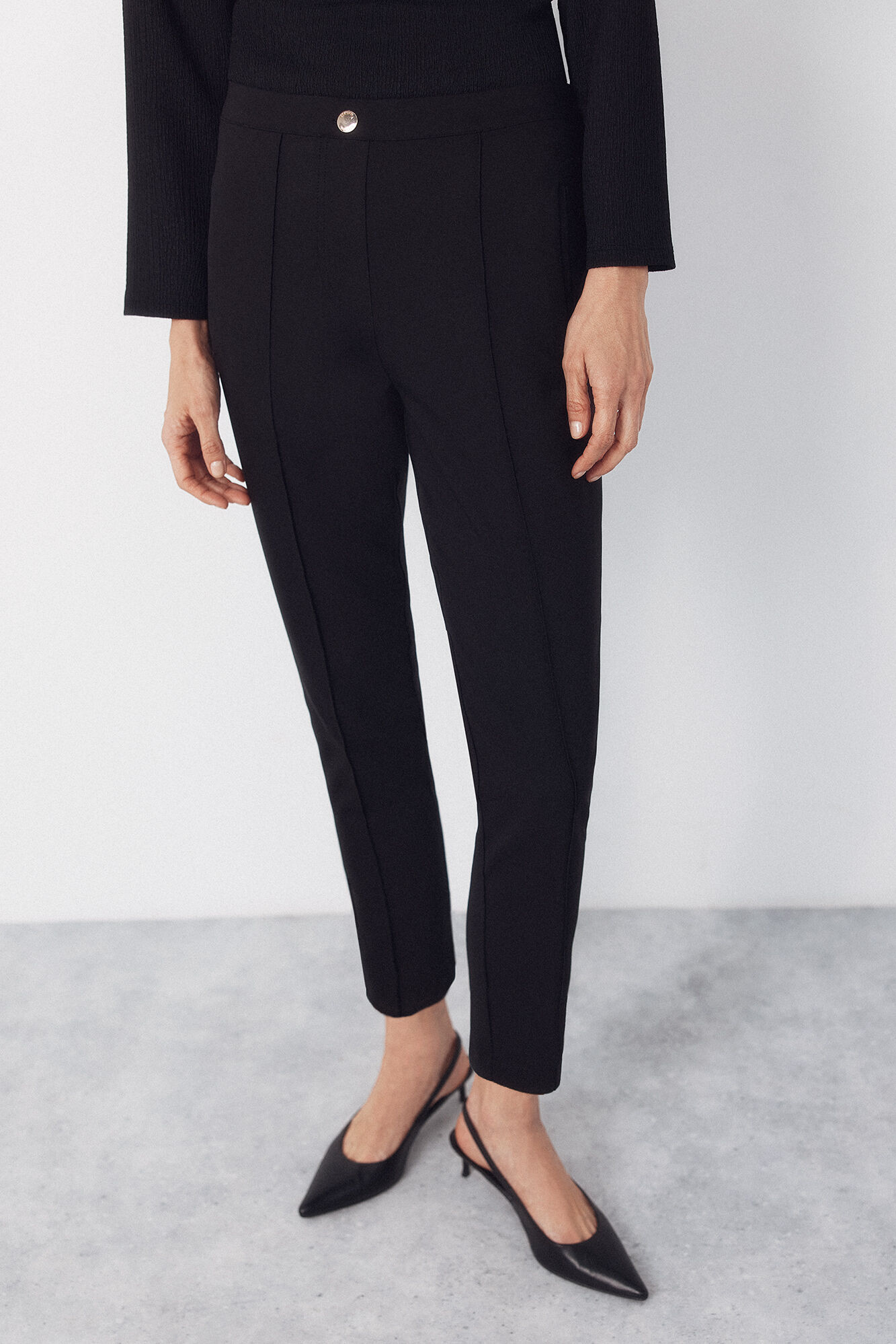 Cortefiel Pantal&oacute;n skinny el&aacute;stico