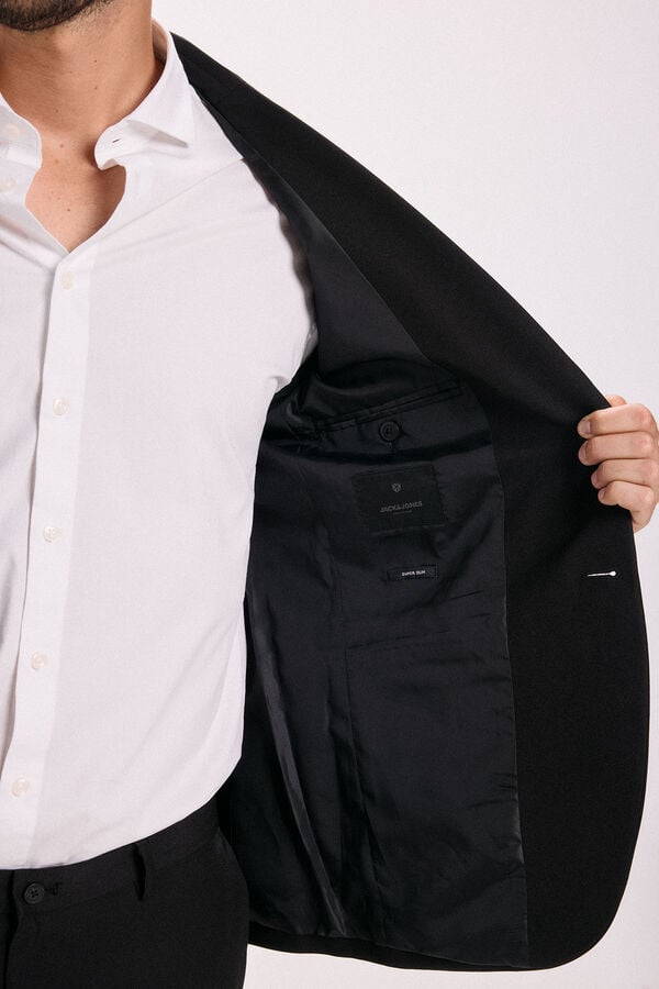 Jack & Jones Traje de hombre slim fit Negro