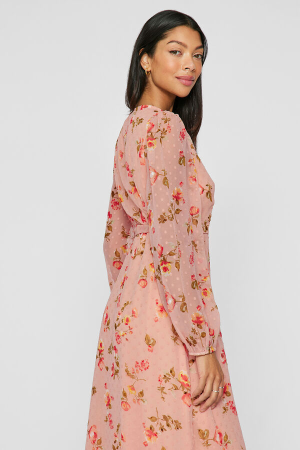 Vila Vestido de festa midi Subiu