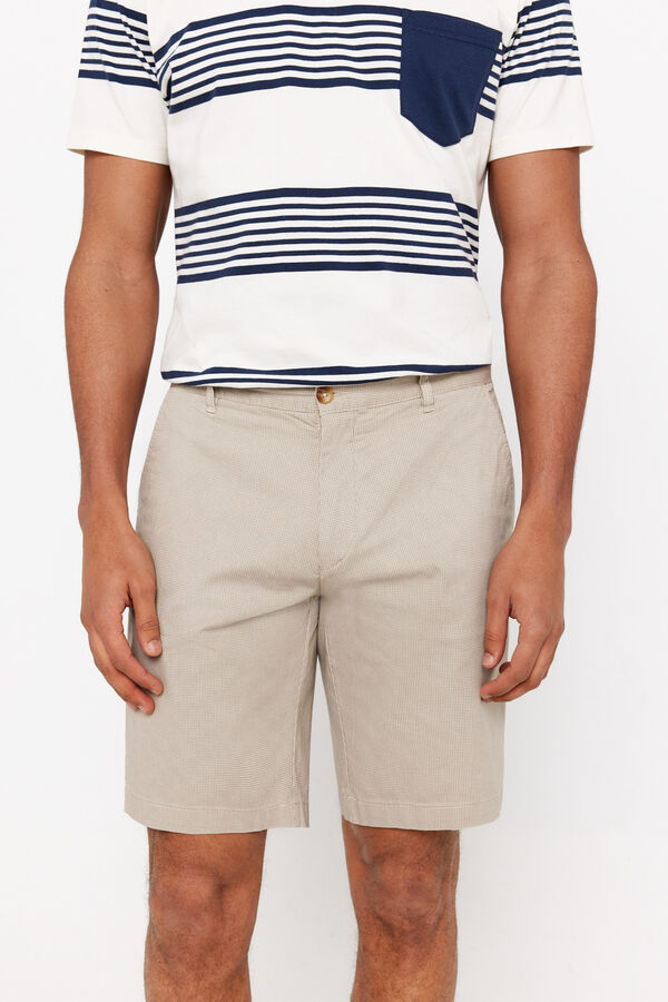 Cortefiel Bermuda chino Tostado