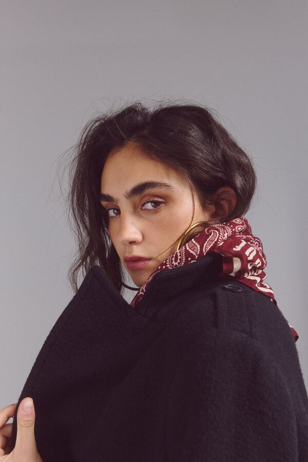 Slowlove Abrigo largo Negro