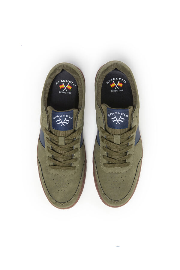 Spagnolo Zapatilla casual de tiempo libre Verde