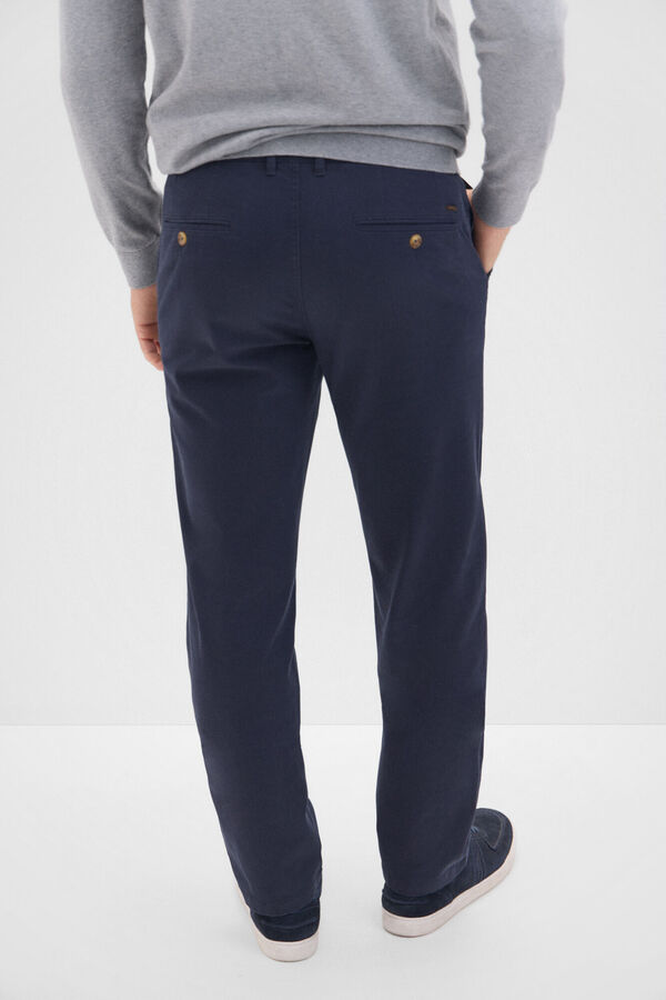 Cortefiel Cal&ccedil;as chino regular fit Azul