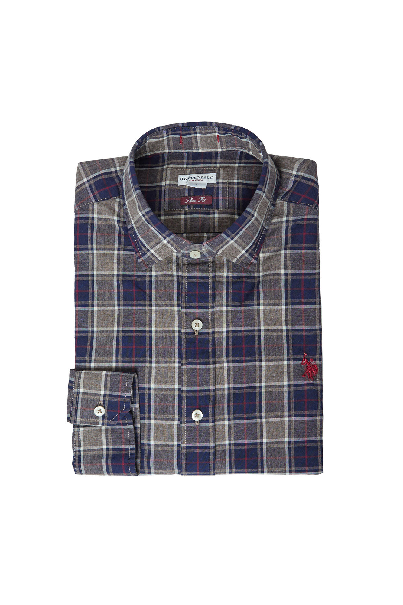 Us Polo Camisa a cuadros Zed