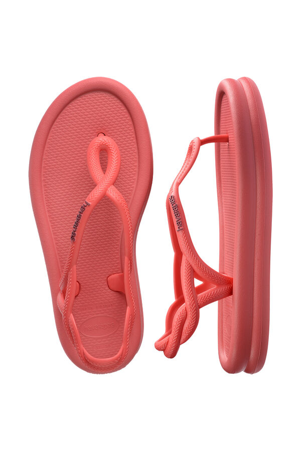 Havaianas Sand&aacute;lias Luna Puffed Up Vermelho