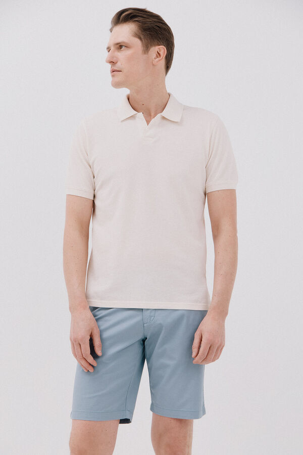 Cortefiel Bermuda chino Azul