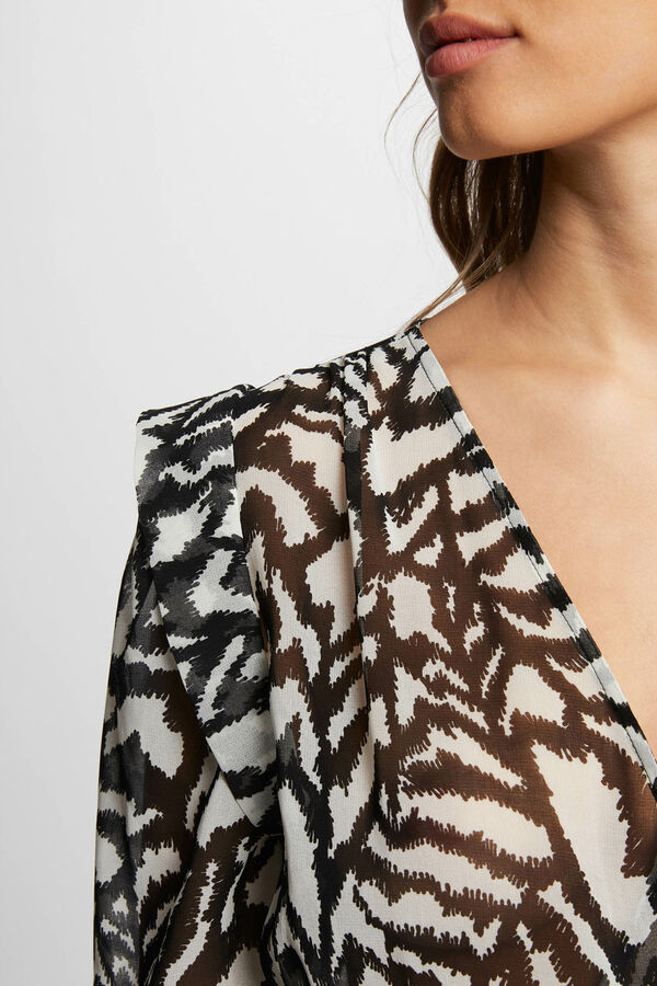 Morgan Vestido comprido estampado Multicolorido