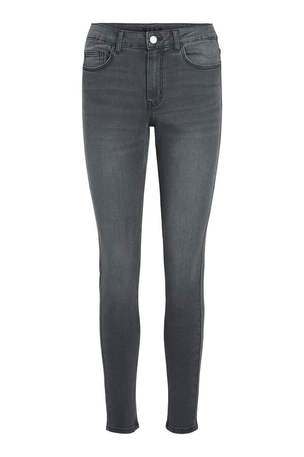Vila Pantal&oacute;n vaquero Vila Skinny fit Gris