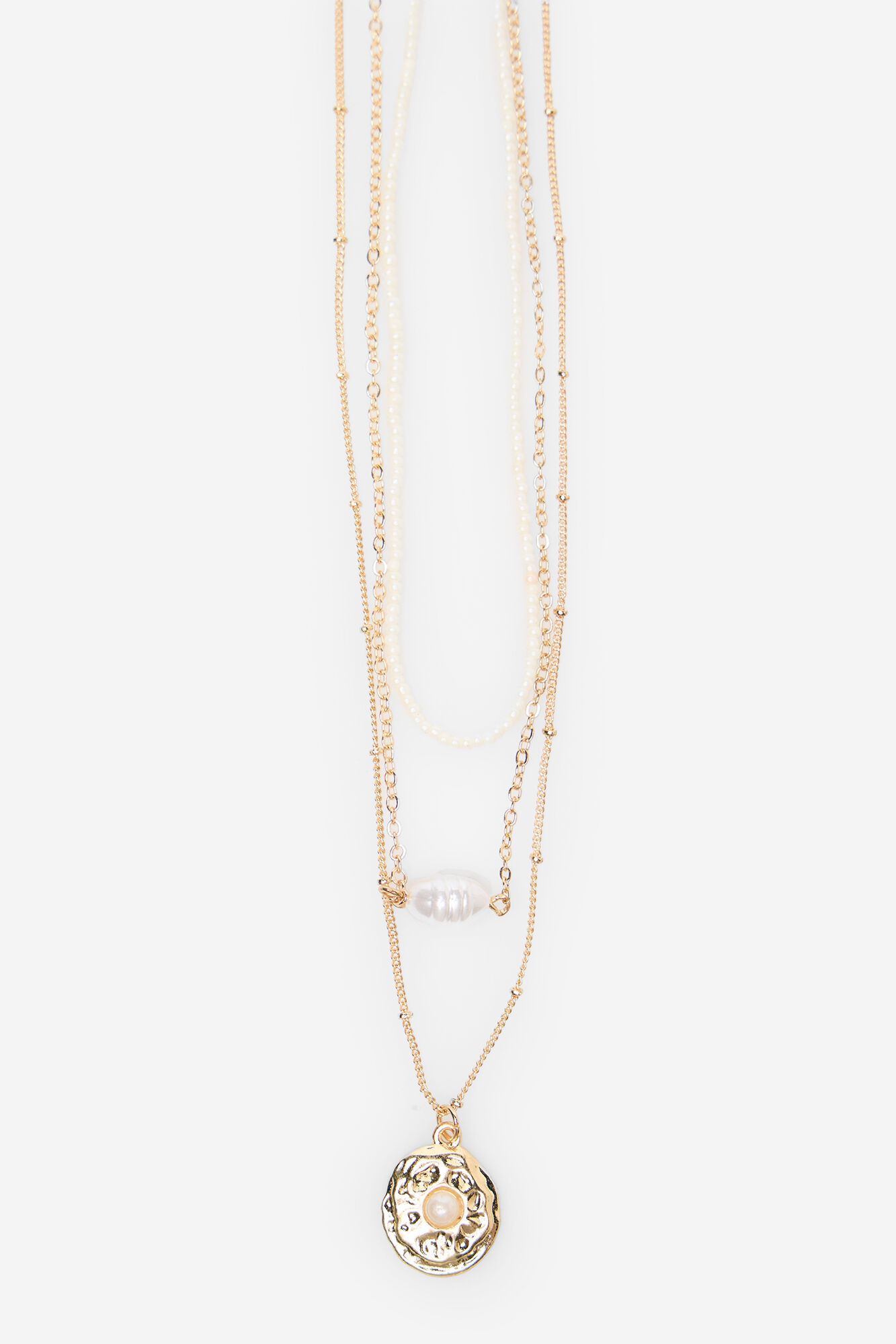 Cortefiel Colar de medalha