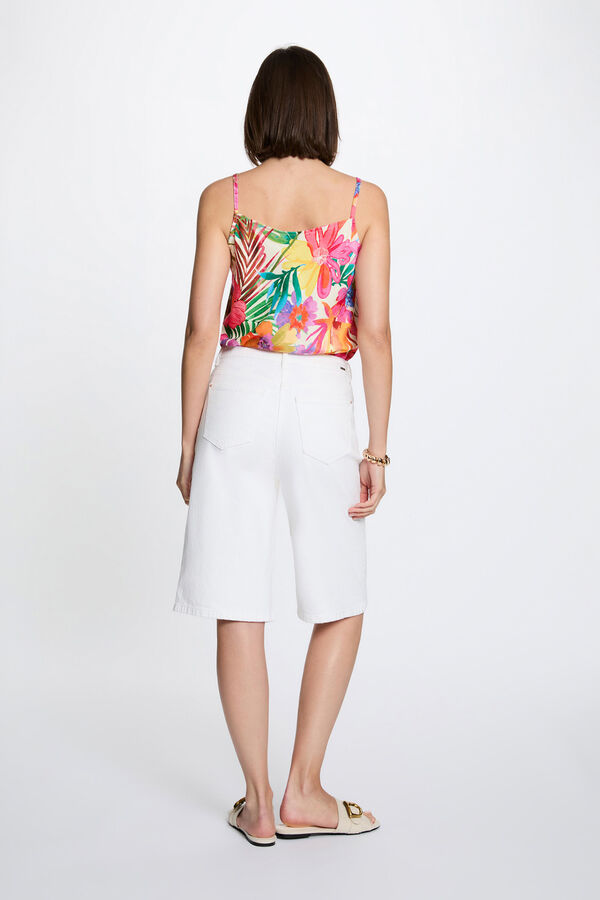 Morgan Top de lingerie estampado floral Multicolorido