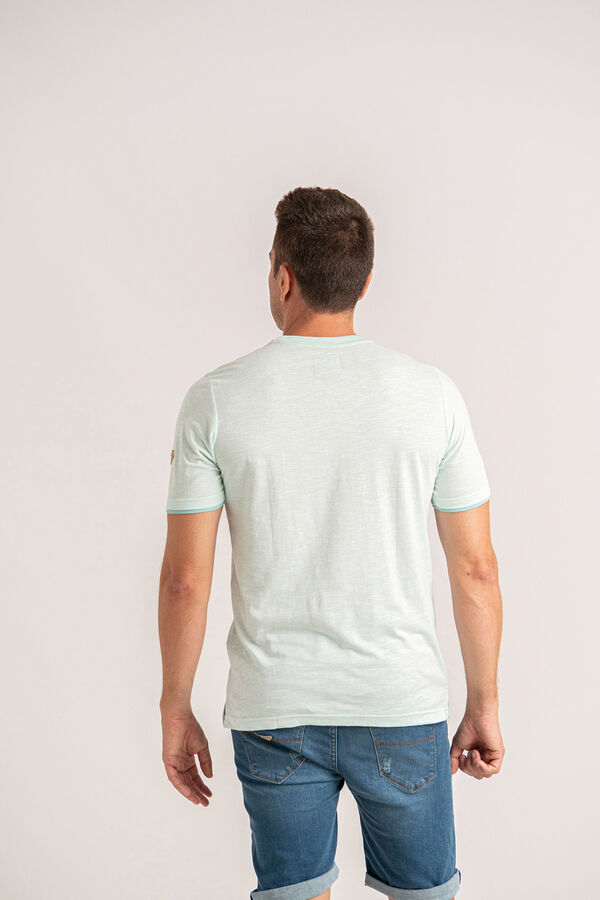 Privata T-shirt básica manga curta Azul