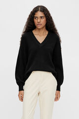 Object Camisola manga balão Preto