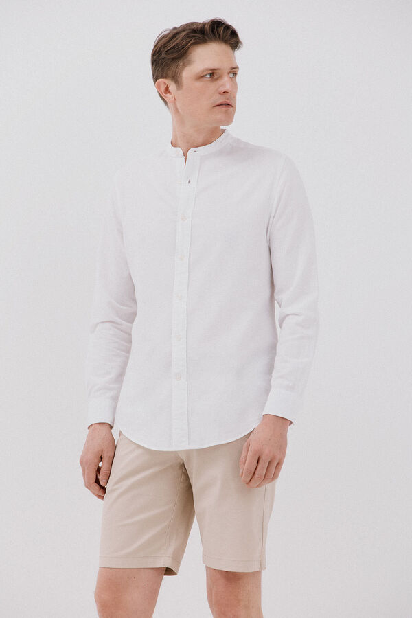 Cortefiel Bermuda chino Beige