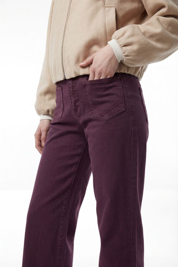 Vila Chaqueta con mangas globo Beige