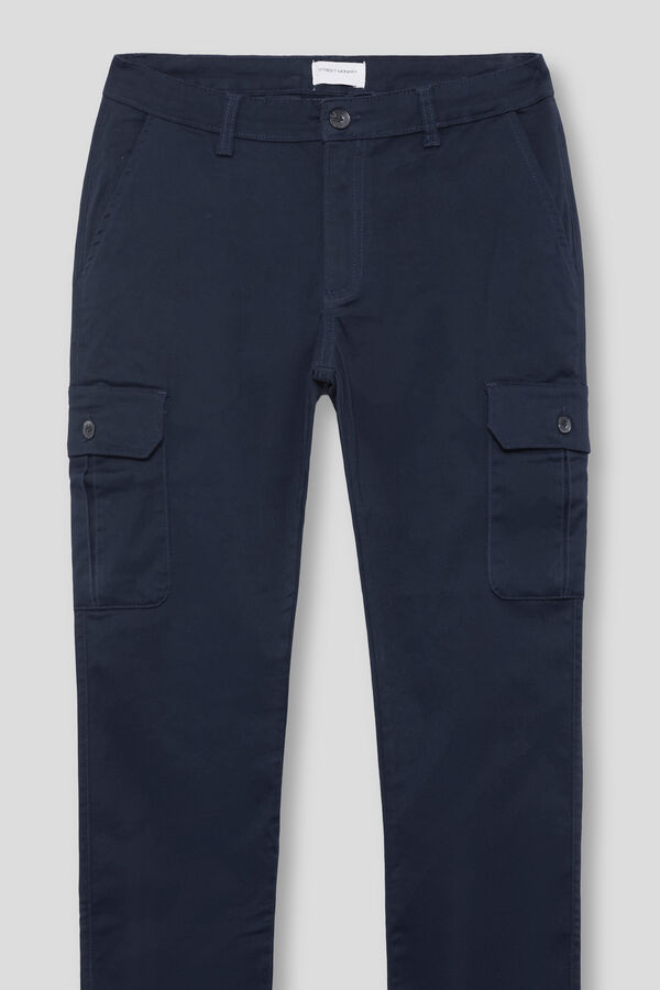 Street Monkey Cal&ccedil;as cargo para homem Azul