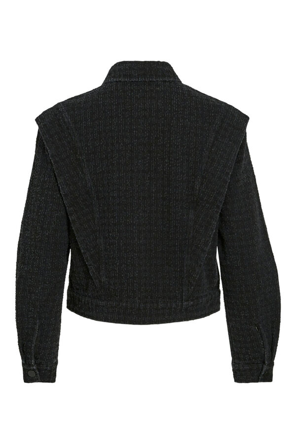 Vila Chaqueta cazadora con jaretas Negro