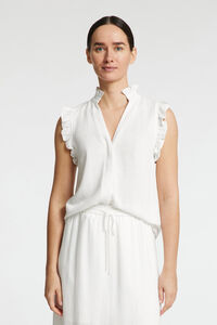 Selected Femme Blusa detalhe folho