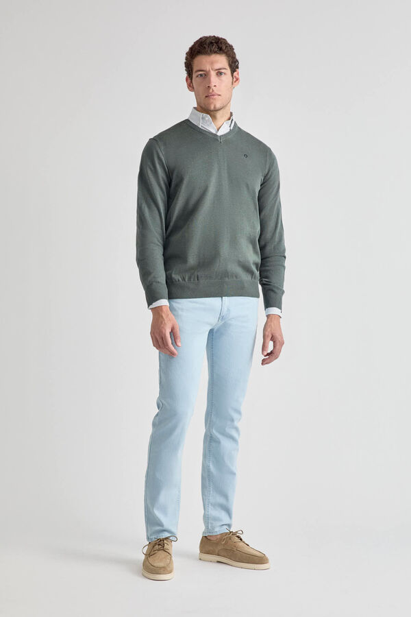 Street Monkey Jersey cl&aacute;sico Verde oscuro