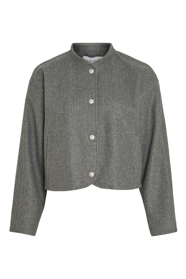 Vila Chaqueta bomber de pa&ntilde;o Gris