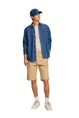 Esprit Chino bermuda 100% algodón sostenible Tostado