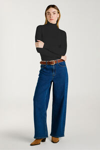 Vila Jersey de cuello alto con viscosa