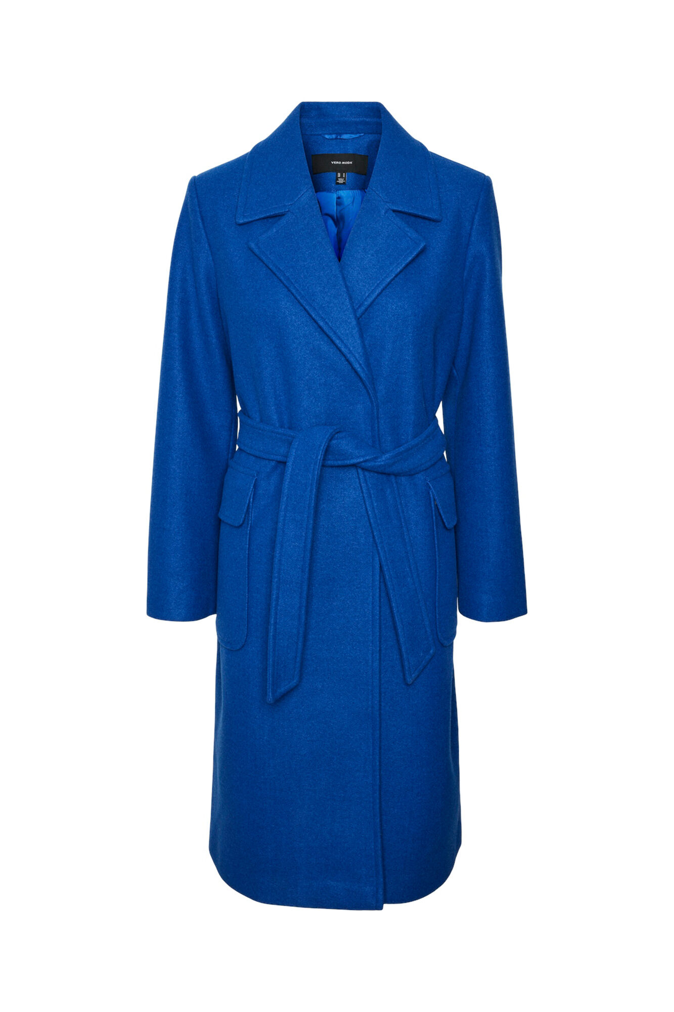 Vero Moda Abrigo de pa&ntilde;o de mujer midi