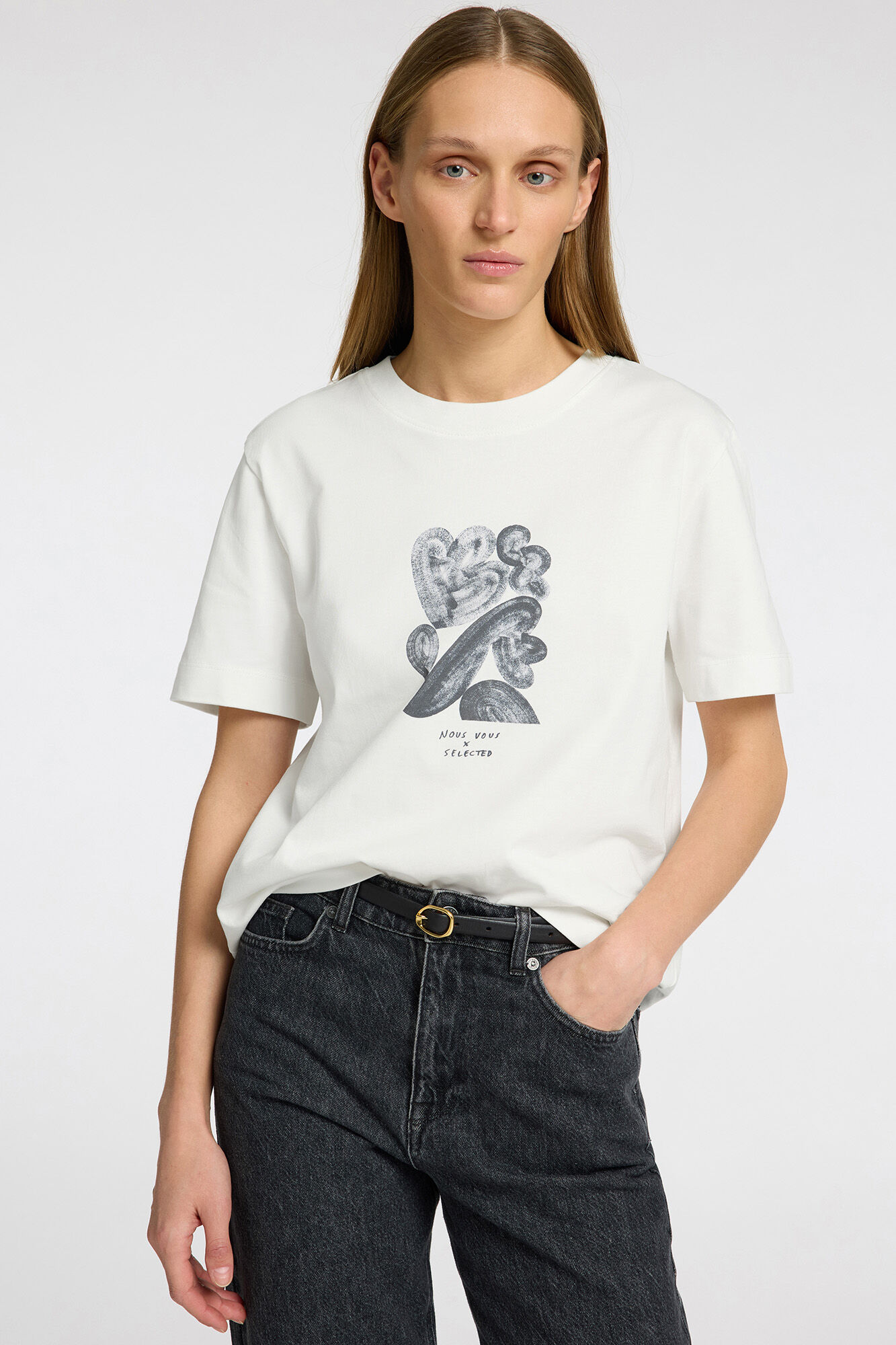 Selected Femme Camiseta de manga corta