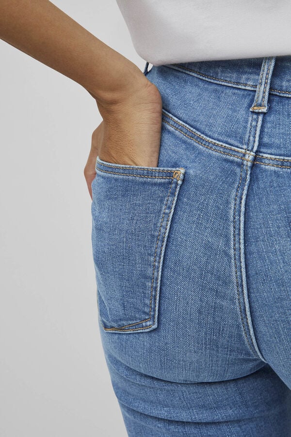 Vila Vaquero ajustado Sarah regular fit Azul