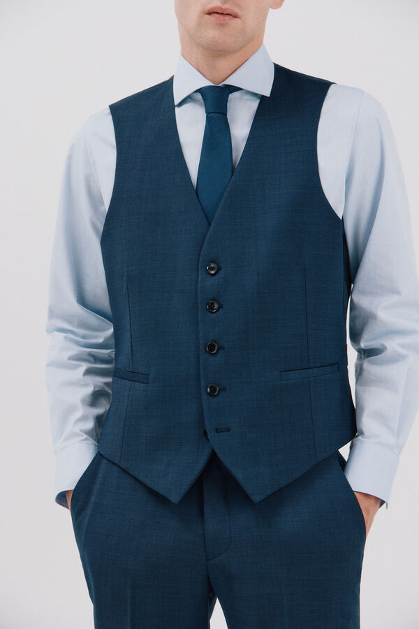 Cortefiel Colete azul  Azul