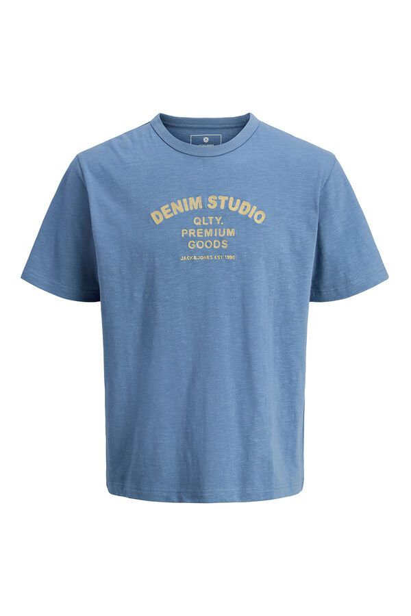 Jack & Jones Camiseta regular fit estampada Azul
