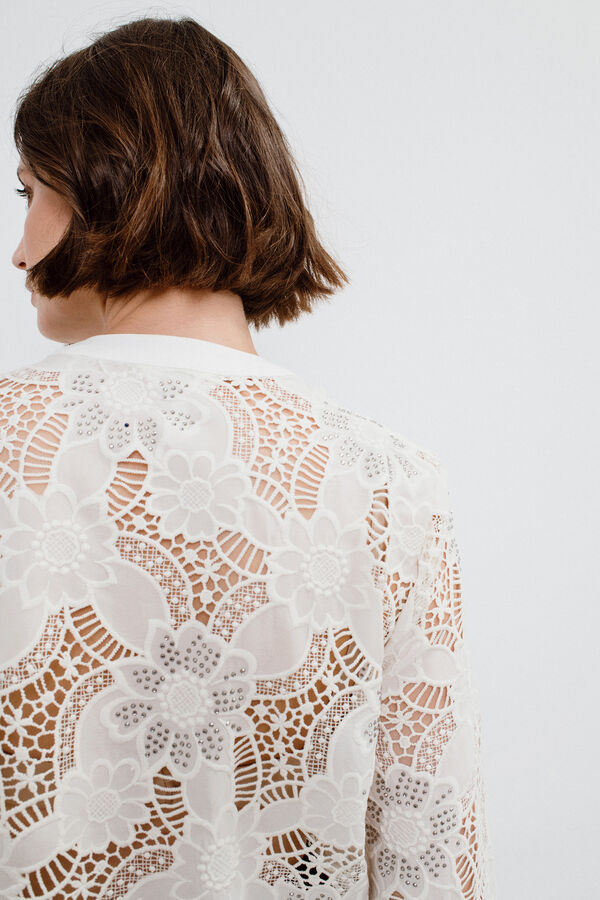 Object Top de renda Branco