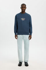 Selected Sudadera colaboraci&oacute;n con PANAM Azul marino