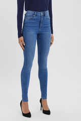 Vero Moda Vaquero skinny de mujer con cintura alta Azul