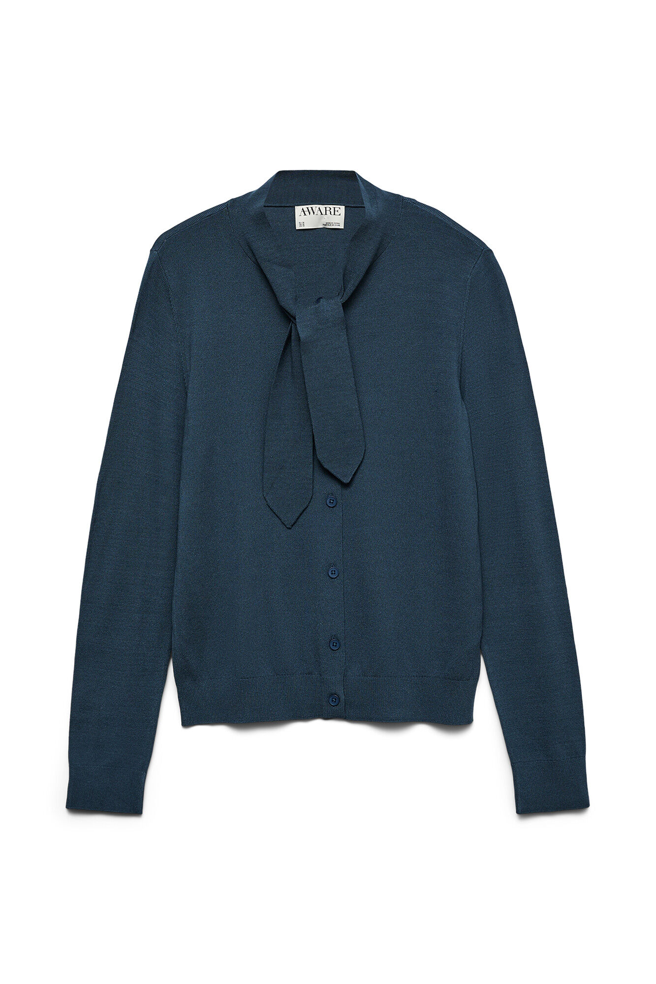 Vero Moda Casaco de malha detalhe la&ccedil;ada