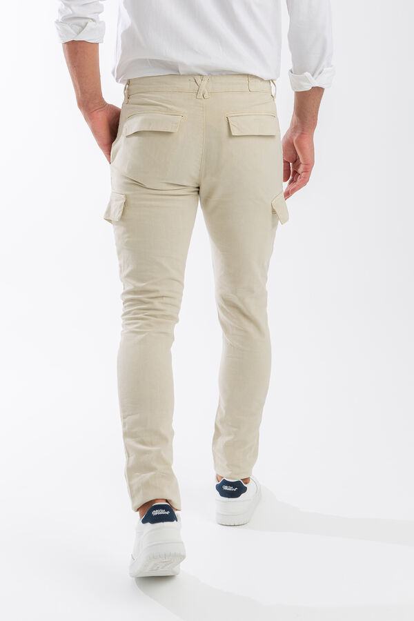 Williot Pantalon Cargo Lino Arena