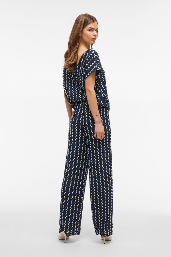 Vila Pantalón largo con lentejuelas Azul marino