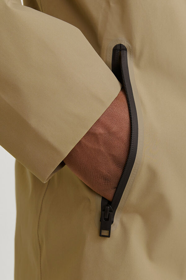 Jack & Jones Chubasquero impermeable capucha Gris