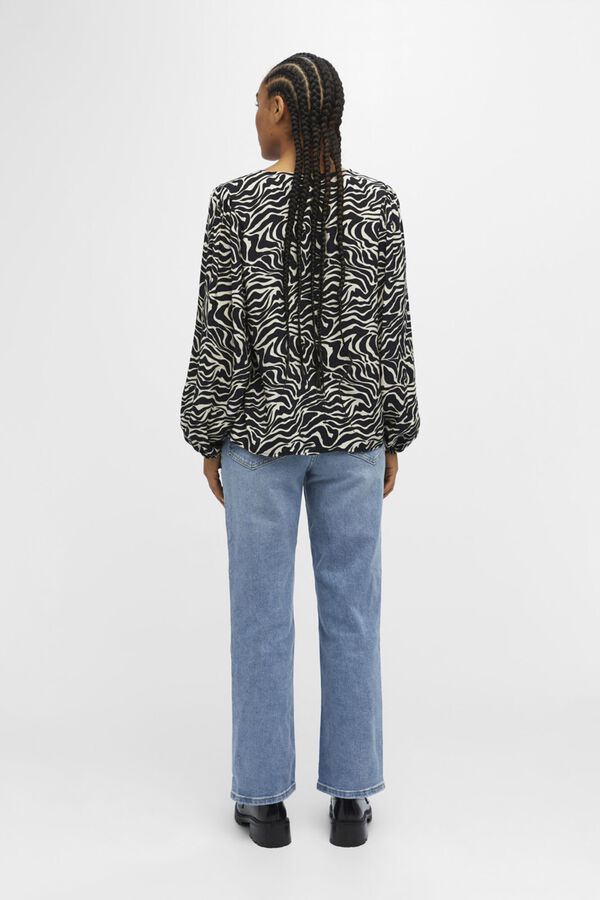 Object Blusa globo Ecovero Negro