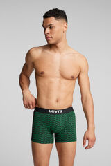 Levi's Caja de 3 calzoncillos b&oacute;xer de algod&oacute;n Levi's Verde oscuro