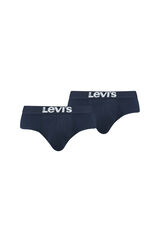 Cortefiel Pack de 2 cuecas da Levi’s® básicas lisas Azul