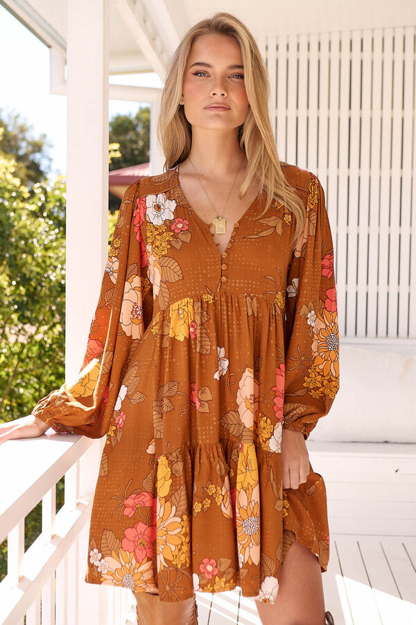 Jaase Vestido mini de manga larga Tracey Camel